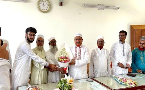 দর্শনা ডিএস ফাজিল মাদরাসার গভর্নিং বডির সভাপতির দায়িত্বেজা মায়াতের জেলা আমির রুহুল আমিন