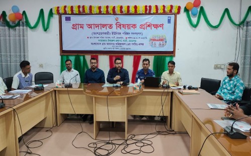 গাংনীতে ইউপি সদস্যদের গ্রাম আদালত বিষয়ক প্রশিক্ষণ শুরু