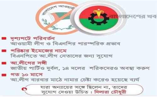বিএনপিতেই আশ্রয় খুঁজছে আ.লীগ