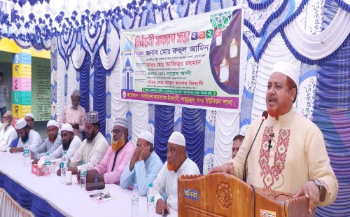 দামুড়হুদায় জামায়াতের নির্বাচনী গণসমাবেশে জেলা আমির রুহুল আমিন