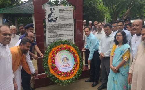 কার্পাসডাঙ্গায় বর্ণাঢ্য আয়োজনে বিদ্রোহী কবি কাজী নজরুল ইসলামের জন্মবার্ষিকী পালন
