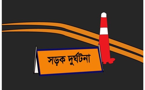 মহেশপুরে ইউএনওর গাড়ির সঙ্গে বাসের সংঘর্ষ, চালক আহত