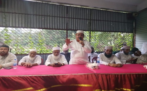 দর্শনার কৃষ্ণপুরে জামায়াতের সাধারণ সভায় রুহুল আমিন