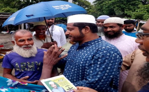 চুয়াডাঙ্গার গাড়াবাড়ীয়ায় জামায়াতের গণসংযোগ