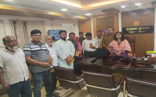 জন্ম ও মৃত্যু নিবন্ধন কার্যক্রমে দামুড়হুদা উপজেলা খুলনা বিভাগে প্রথম হওয়ায়