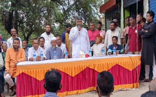 আলমডাঙ্গার খাসকররায় বিএনপির কুশল বিনিময় সভায় শরীফুজ্জামান
