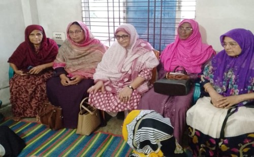 চুয়াডাঙ্গা পৌর ওয়ার্ড মহিলা দলের উঠান বৈঠক