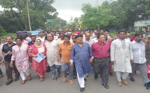 মেহেরপুরে পথসভা ও গণসংযোগে জেলা বিএনপির সদস্যসচিব কামরুল