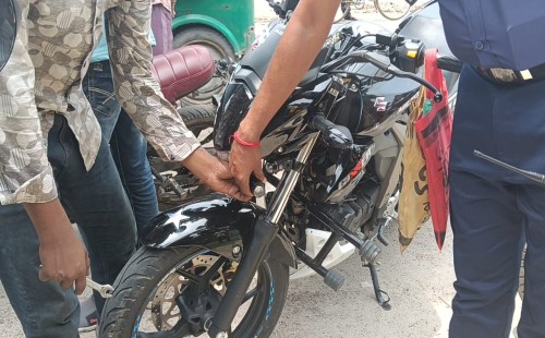 চুয়াডাঙ্গায় অসচেতন মোটরসাইকেল চালকের বিরুদ্ধে যৌথ অভিযান