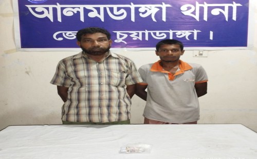 আলমডাঙ্গায় বুপ্রেনরফিন ইনজেকশনসহ দুজন আটক