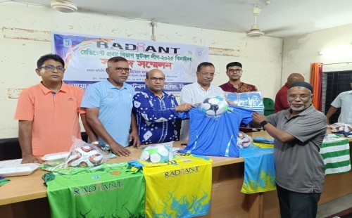 ঝিনাইদহে পর্দা উঠছে রেডিয়েন্ট প্রথম বিভাগ ফুটবল লীগের