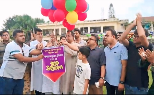 ঝিনাইদহ জেলা বিএনপির উদ্যোগে প্রীতি ফুটবল টুর্নামেন্টের উদ্বোধন