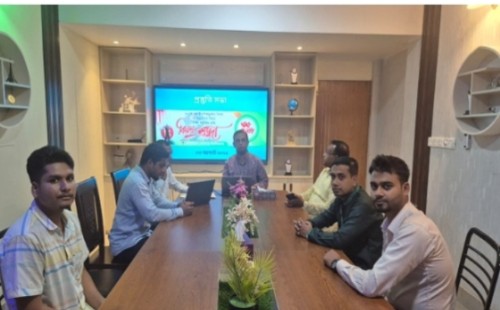 জুলাই গণঅভ্যুত্থান দিবস উপলক্ষে মেহেরপুর বিশ্ববিদ্যালয়ে প্রস্তুতি