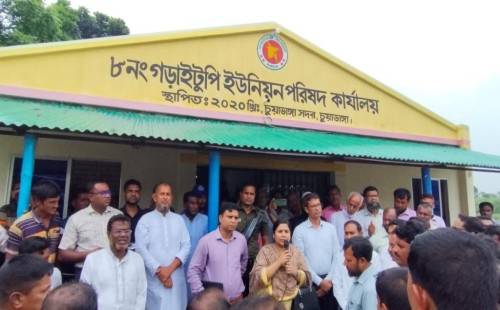গড়াইটুপিতে ইউপি ভবনের স্থান নিয়ে দুই পক্ষের মধ্যে তীব্র মতবিরোধ