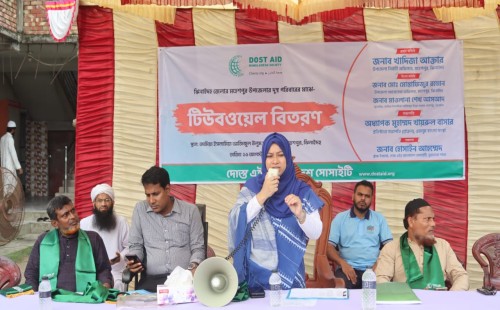 মহেশপুরে বিনামূল্যে টিউবওয়েল পেল ৫০ পরিবার