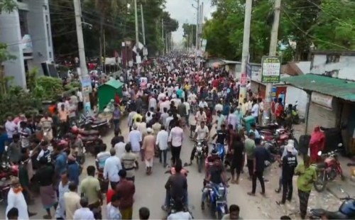 বিএনপির শক্ত অবস্থান জানান দিল আলমডাঙ্গার মানুষ