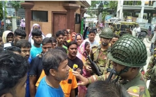 হরিজন সম্প্রদায়ের আন্দোলনে পৌরসভা অচল