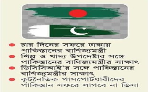 বাণিজ্য বাড়াতে চায় বাংলাদেশ-পাকিস্তান