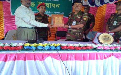 আলমডাঙ্গা সরকারি কলেজে বিএনসিসি ব্যাটালিয়নের শুভ উদ্বোধন
