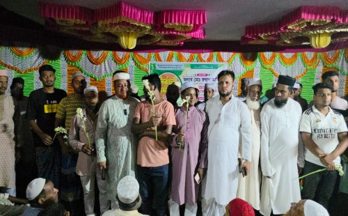 জীবননগরে জামায়াতের নির্বাচনী সমাবেশে অ্যাড. রুহুল আমিন