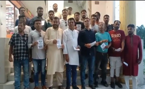 চুয়াডাঙ্গায় ধানের শীষের পক্ষে যুবদলের প্রচারণা