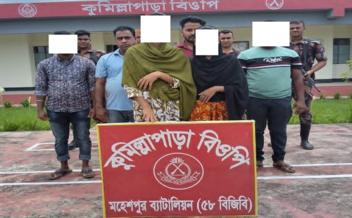 ভারতে প্রবেশকালে শিশুসহ আটক ৮