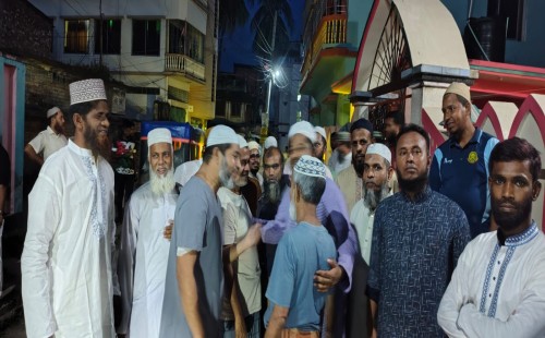 চুয়াডাঙ্গা পৌর এলাকায় গণসংযোগে অ্যাড. মাসুদ পারভেজ