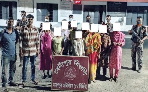 ভারতে আটক ১১ বাংলাদেশিকে ফেরত দিল বিএসএফ