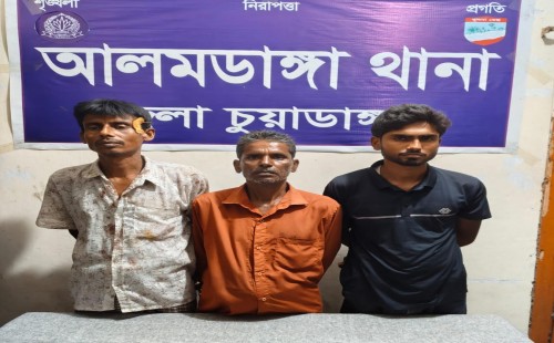 নিয়মিত মামলার তিন আসামি গ্রেপ্তার