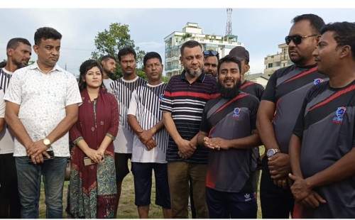 মহেশপুর ও জীবননগর প্রেসক্লাবের রোমাঞ্চকর প্রীতি ম্যাচ