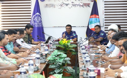 ঝিনাইদহে পুলিশের ‘পূজা ডিরেক্টরি’ অ্যাপস-এর উদ্বোধন