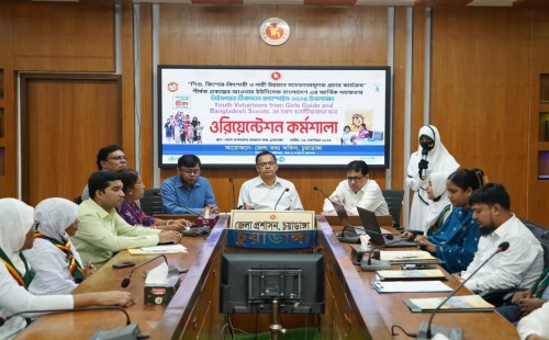 টাইফয়েড টিকাদান ক্যাম্পেইন উপলক্ষে ওরিয়েন্টেশন কর্মশালা