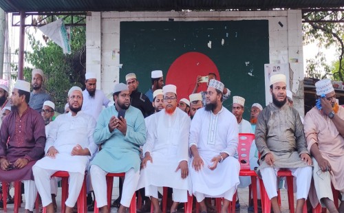 জীবননগরে ৫ দফা দাবিতে জামায়াতের সমাবেশ ও বিক্ষোভ
