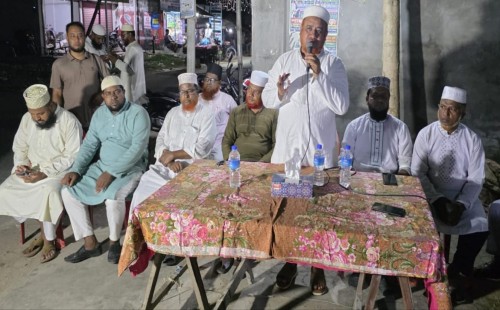 জীবননগরের বিশিষ্ট ব্যক্তিদের সাথে সাক্ষাৎ ও পথসভায় রুহুল আমিন