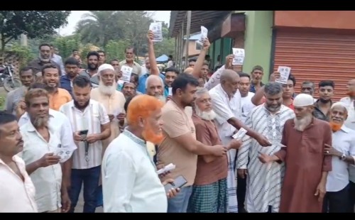 চুয়াডাঙ্গা পৌর এলাকায় ধানের শীষের পক্ষে গণসংযোগে শরীফুজ্জামান শরীফ