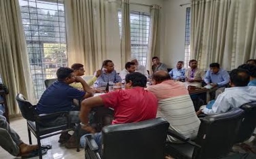 দর্শনা কেরু শ্রমিক ইউনিয়ন নির্বাচন ঘিরে মতবিনিময় সভা