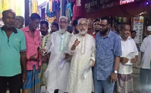 দর্শনায় বিএনপির ৩১ দফা বাস্তবায়নে লিফলেট বিতরণ