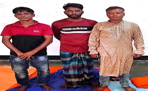 জীবননগরে ১০ পিচ ইয়াবাসহ তিনজন আটক
