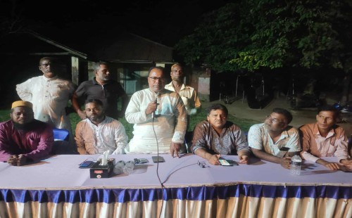 চুয়াডাঙ্গার মোমিনপুরে ধানের শীষের পক্ষে কর্মী সভা