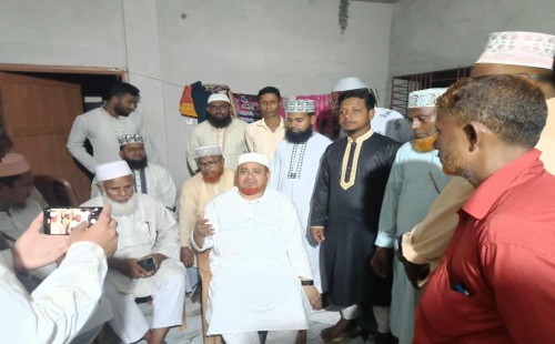 উথলীতে নিহত দুই ভাইয়ের পরিবারের খোঁজ নিলেন রুহুল আমিন