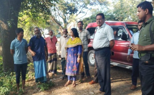 জিয়া খাল ভরাটে জয়রামপুরে ৩০টি পরিবার পানিবন্দি