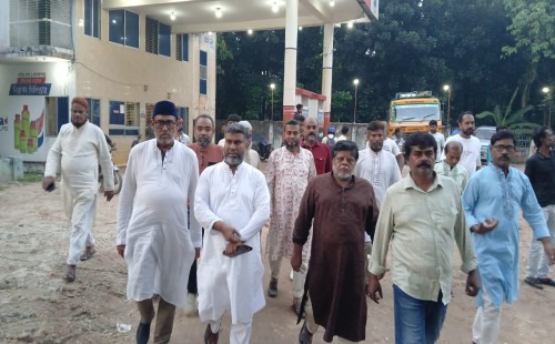 চুয়াডাঙ্গা পৌর এলাকায় নির্বাচনী প্রচারণায় জেলা বিএনপি নেতা শরীফুজ্জামান