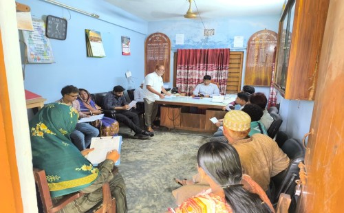 শহিদ স্মৃতি বিদ্যাপীঠ কর্তৃপক্ষের সাথে এসিজির অধিপরামর্শ সভা