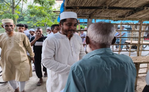 চুয়াডাঙ্গার মোমিনপুরে জামায়াতের গণসংযোগ