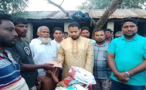 গাংনীতে আগুনে দুই কৃষকের বসতঘর পুড়ে ছাই