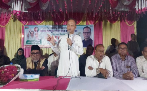 দামুড়হুদার হাউলী ইউনিয়নে বিএনপির নির্বাচনী পথসভায় বাবু খান