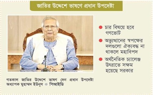 একই দিনে হবে জাতীয় নির্বাচন ও গণভোট