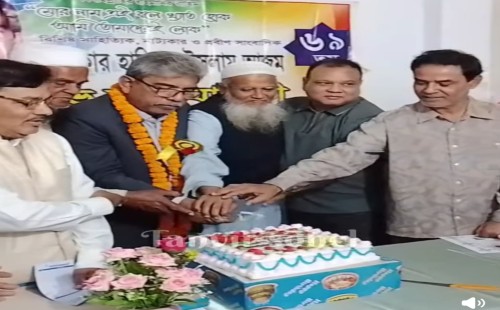 আলমডাঙ্গায় সাংবাদিক হামিদুল আজমের জন্মদিন পালিত