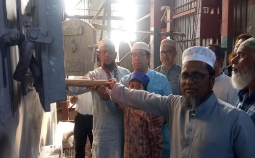 দর্শনার কেরুতে ১০২ কোটি টাকার বয়লিং হাউজে আগুন নিক্ষেপ