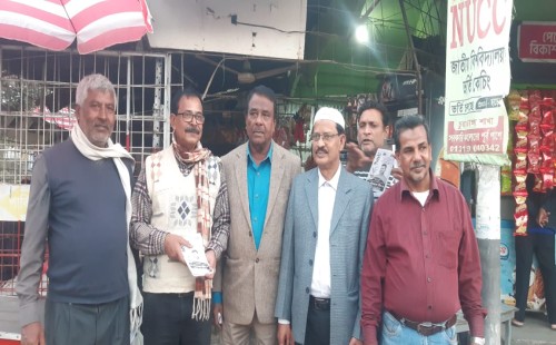 চুয়াডাঙ্গায় ধানের শীষের পক্ষে আব্দুল জব্বার সোনার গণসংযোগ